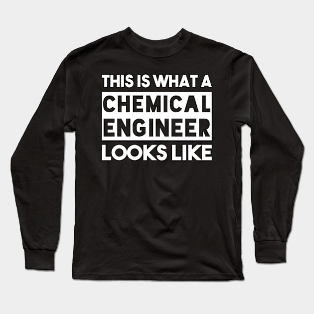 funny chemical engineer Long Sleeve T-Shirt by Elhisodesigns